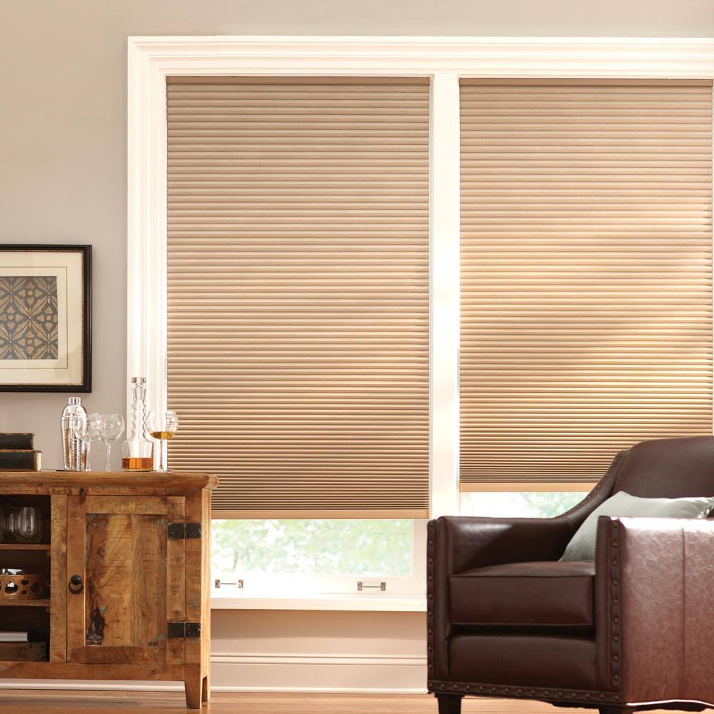 Home Decorators Collection Latte Cordless Blackout Cellular Shade - 57.75 in. W x 64 in. L MW_NZYGHFAU