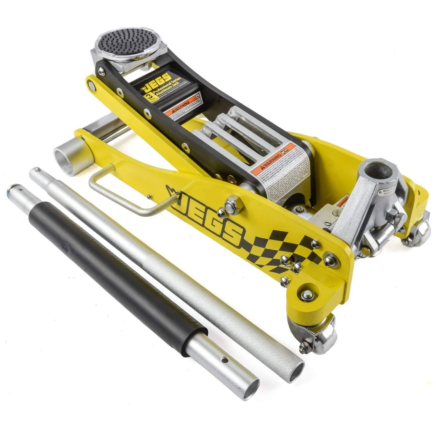 Jegs 80077 3 Ton Professional Low-Profile Aluminum Floor Jack GU_5OPMWYG8