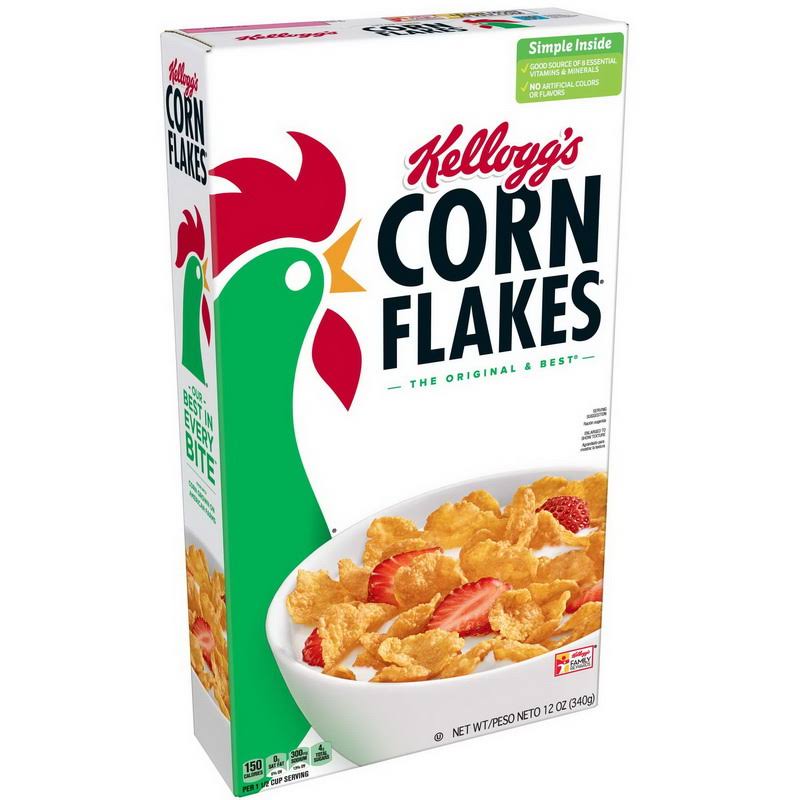 Kelloggs Corn Flakes Cereal, 12 Ounce Box -- 10 per Case ZY_HKID1YKD