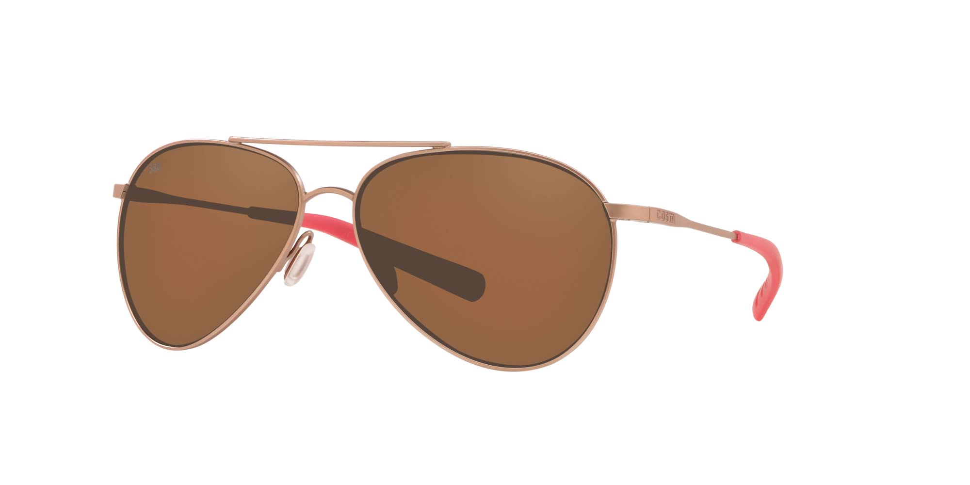 Costa Del Mar Piper Sunglasses Satin Rose Gold Gray 580P RX_AAOUKLCN
