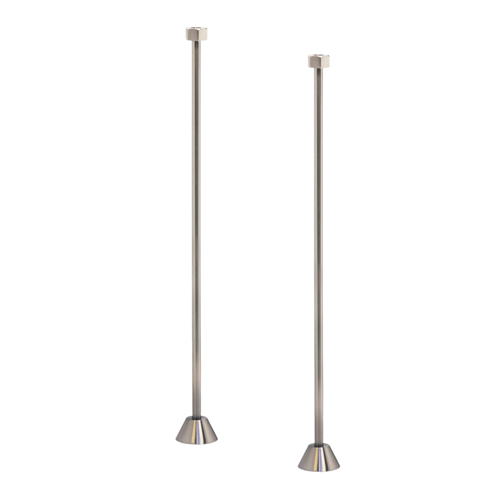 Water Creation Straight Supply for Claw Foot or Elegant Tubs, Brushed Nickel SM_CTSAG9XI