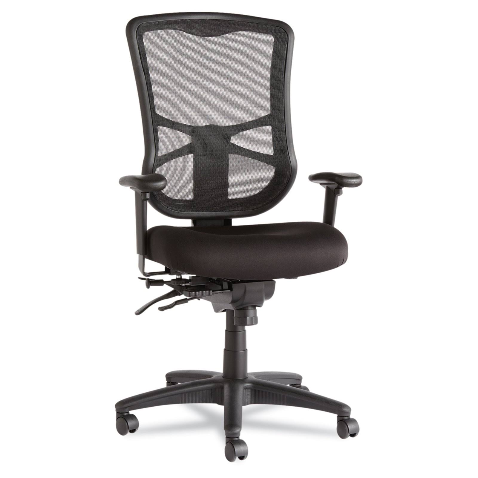 Alera Elusion Series High-Back Mesh Multifunction Chair, Black 90_ZQVBMC0V