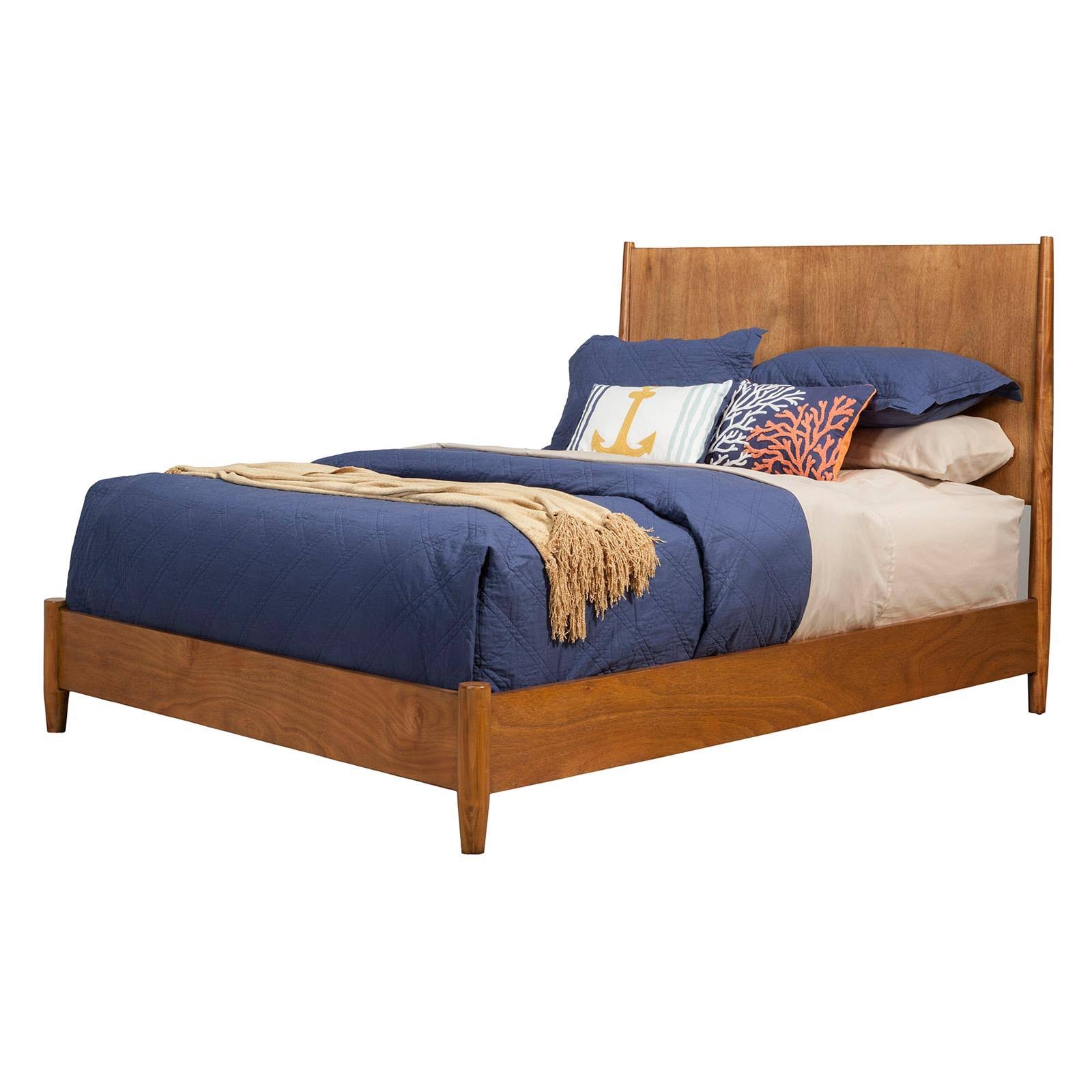 Alpine Furniture Flynn Acorn Queen Panel Bed MY_WMVUMLFL