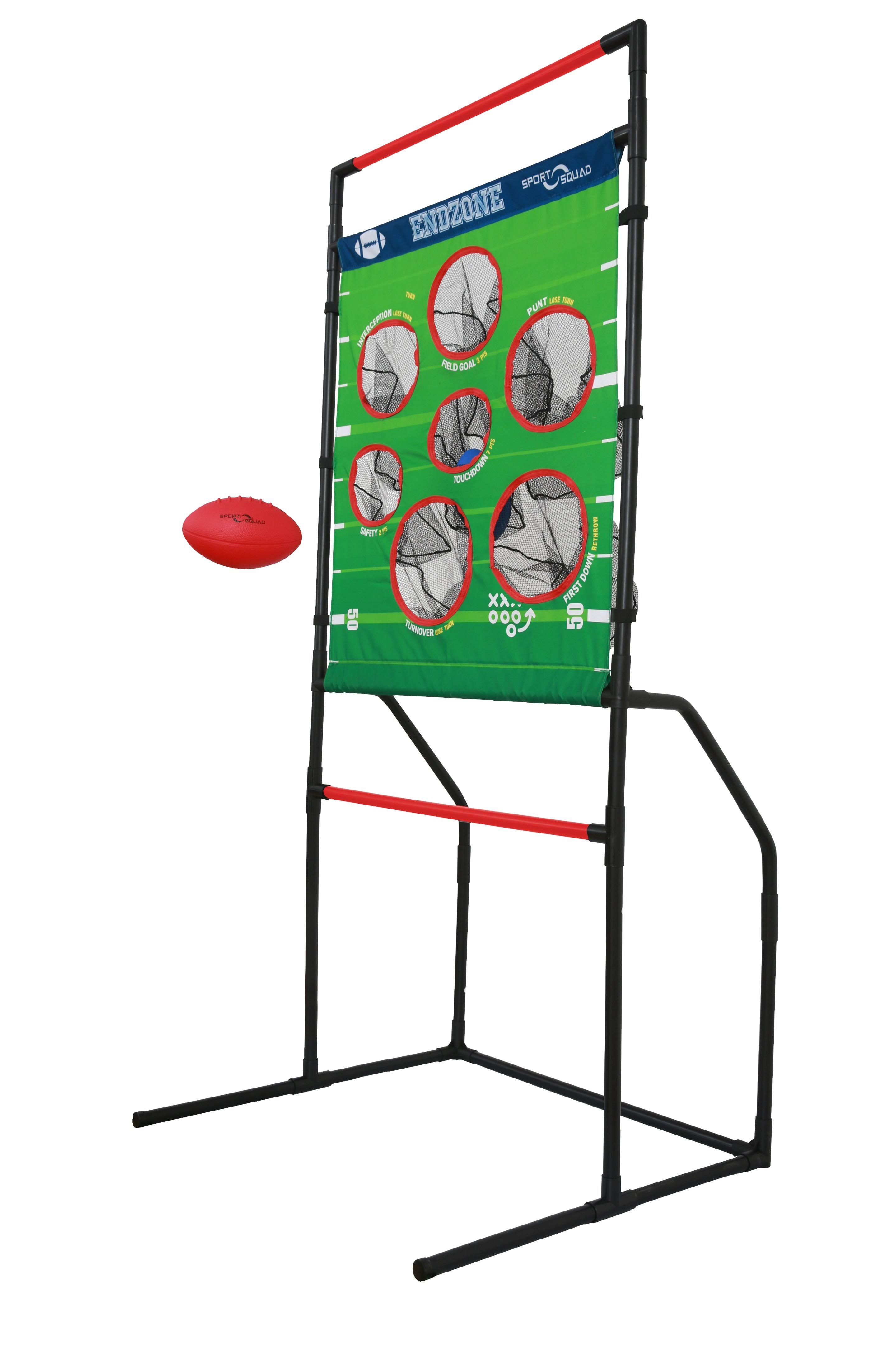 Sport Squad 2-in-1 Football and Disc Toss Endzone Challenge SL_YJRLVBYX
