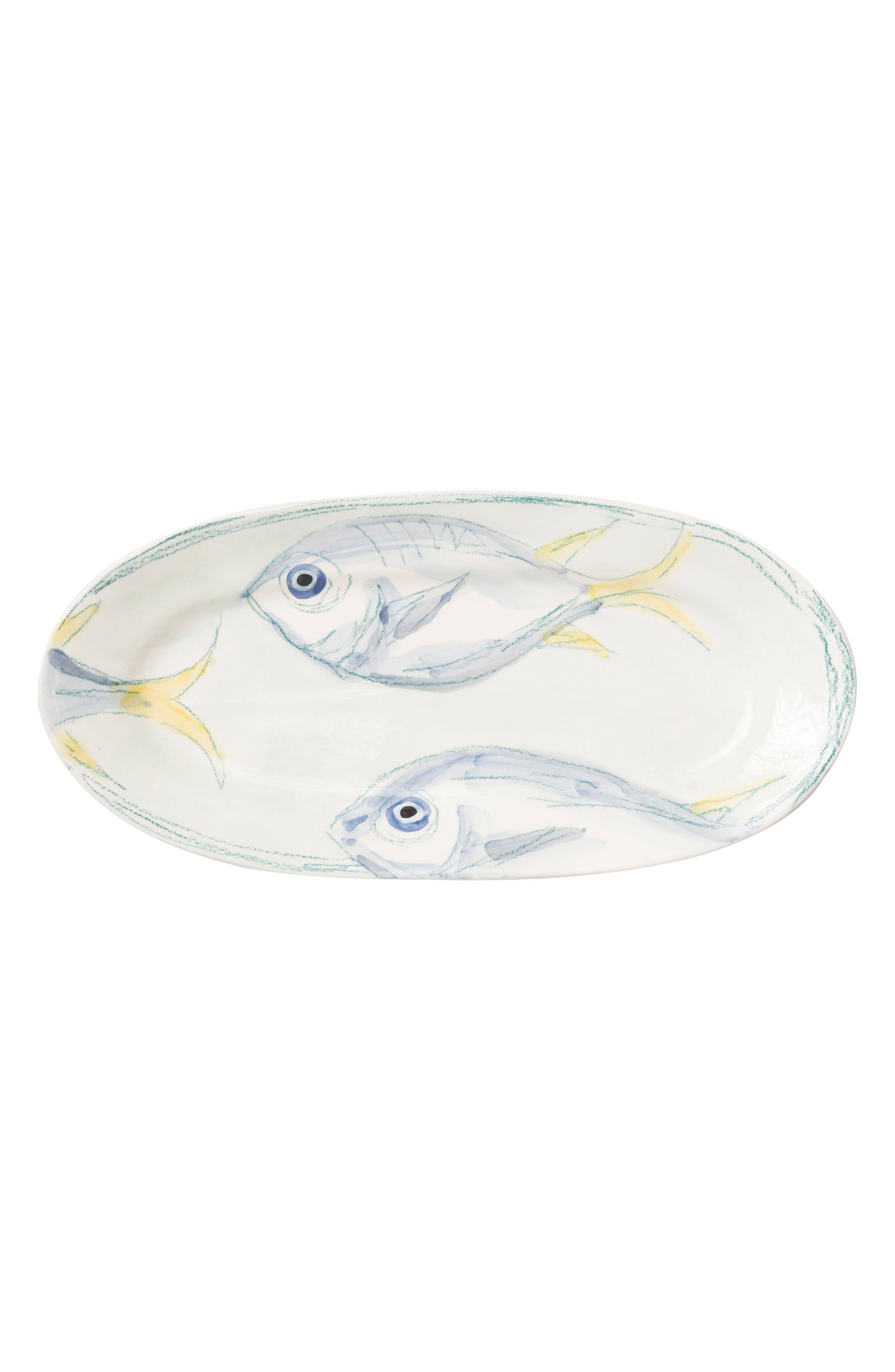 Vietri Pescatore Small Oval Platter FP_AP93OGBE