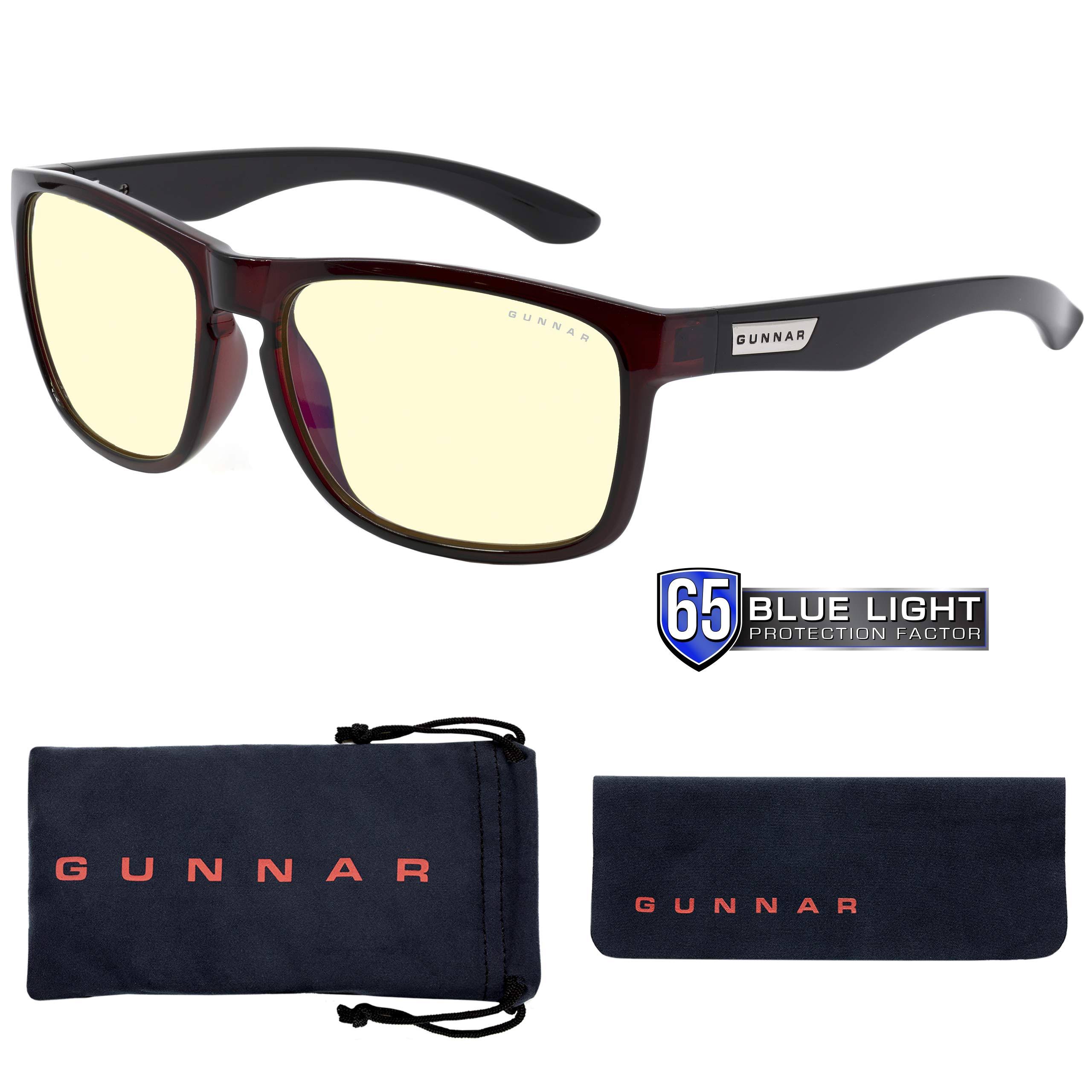 Gunnar Technology Eyewear Intercept - Merlot Onyx / Amber UT_2TKOSKUK