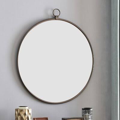 Stigall Modern Contemporary Accent Mirror 17 Stories Finish Bronze IH_JI5QPW6N
