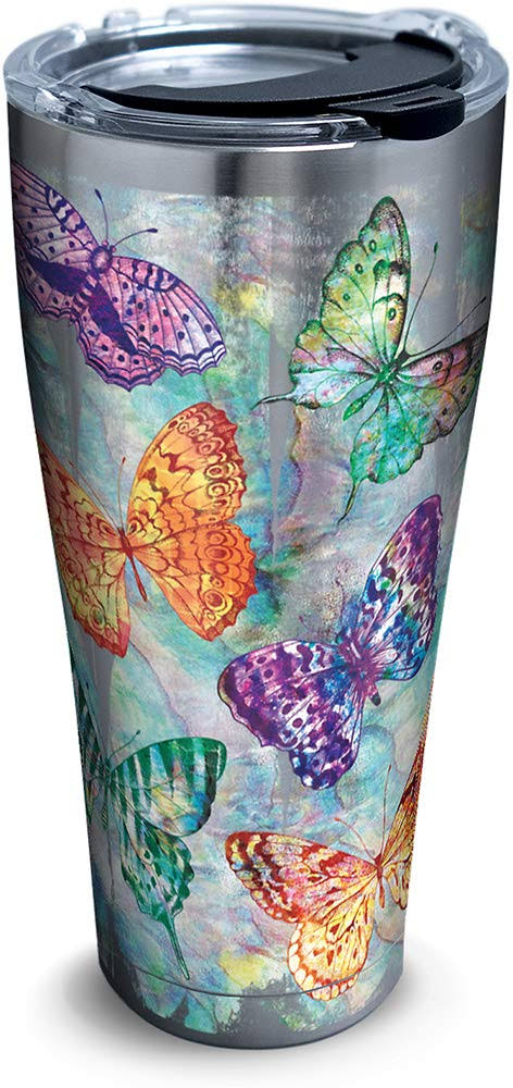 Tervis 30 oz. Stainless Steel Butterfly Glow Tumbler YN_2OEQKEJV