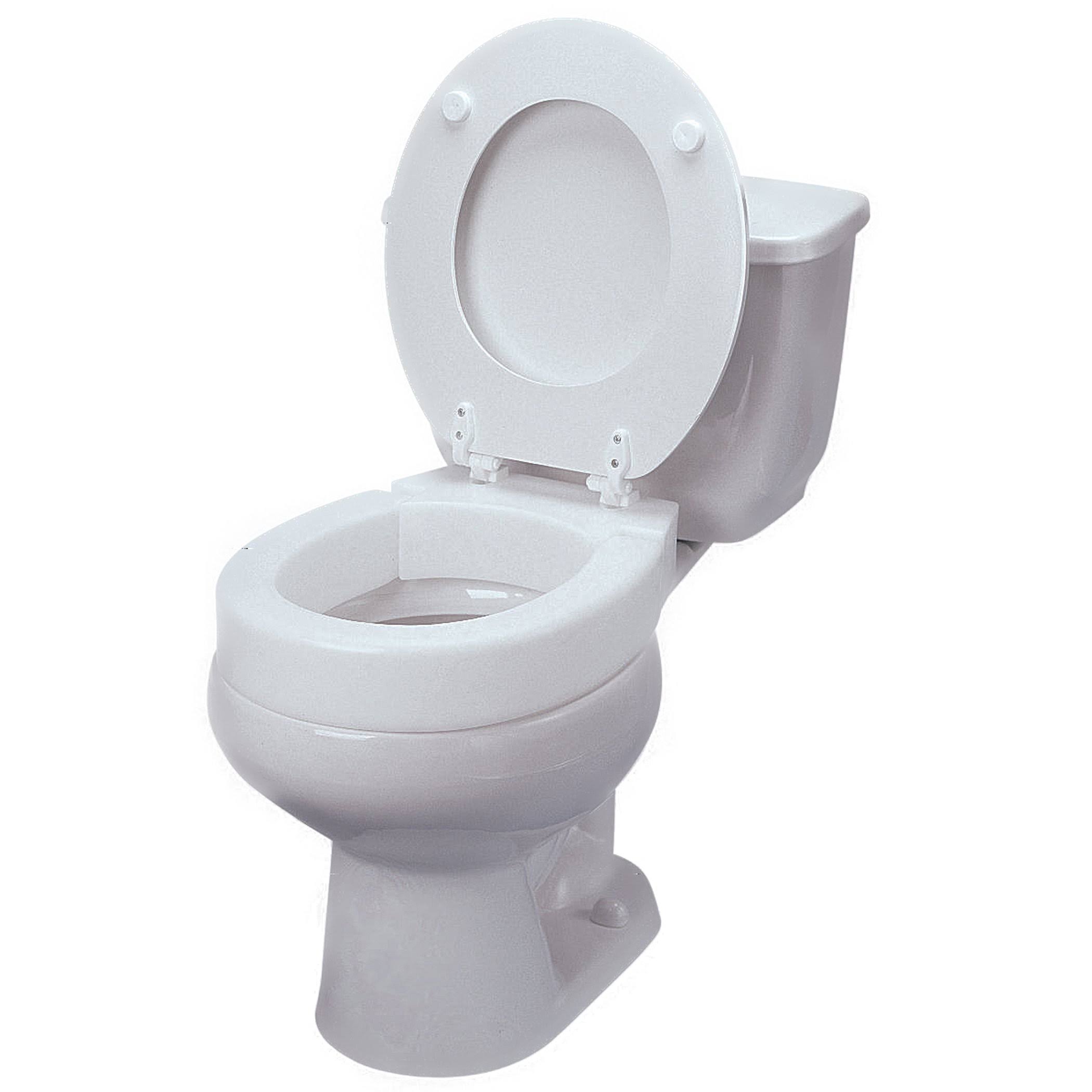 Hinged Elevated Toilet SEAT, Standard 6O_ORJKQ6SJ