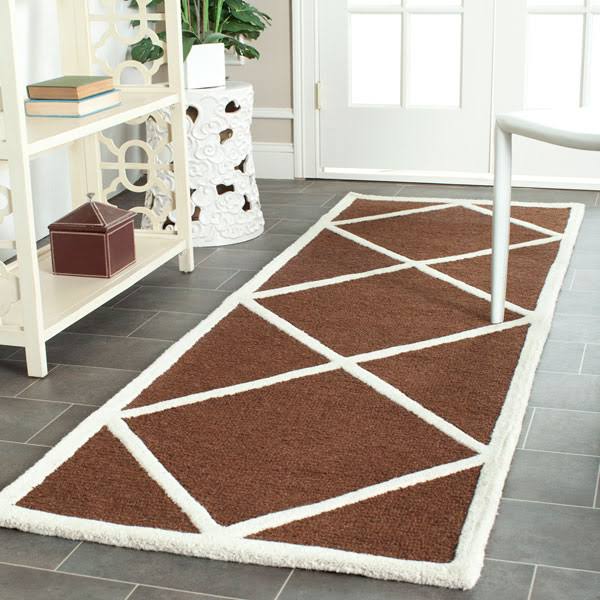 Safavieh Cambridge Dark Brown Ivory 2'-6 U7_VXM0BFP4