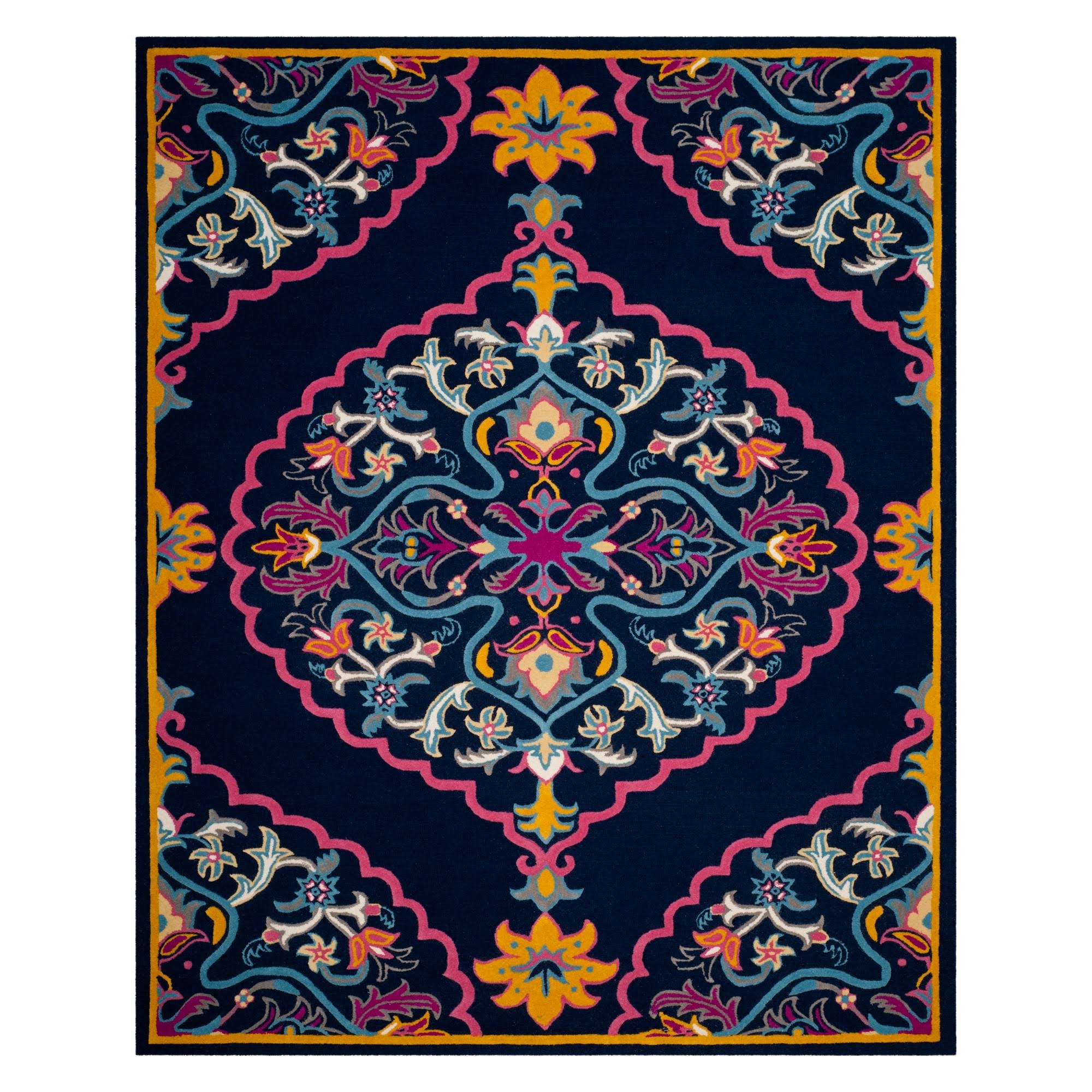 Safavieh Bellagio BLG605C Navy Blue - Multi 8'9 SJ_0PWG2C8K