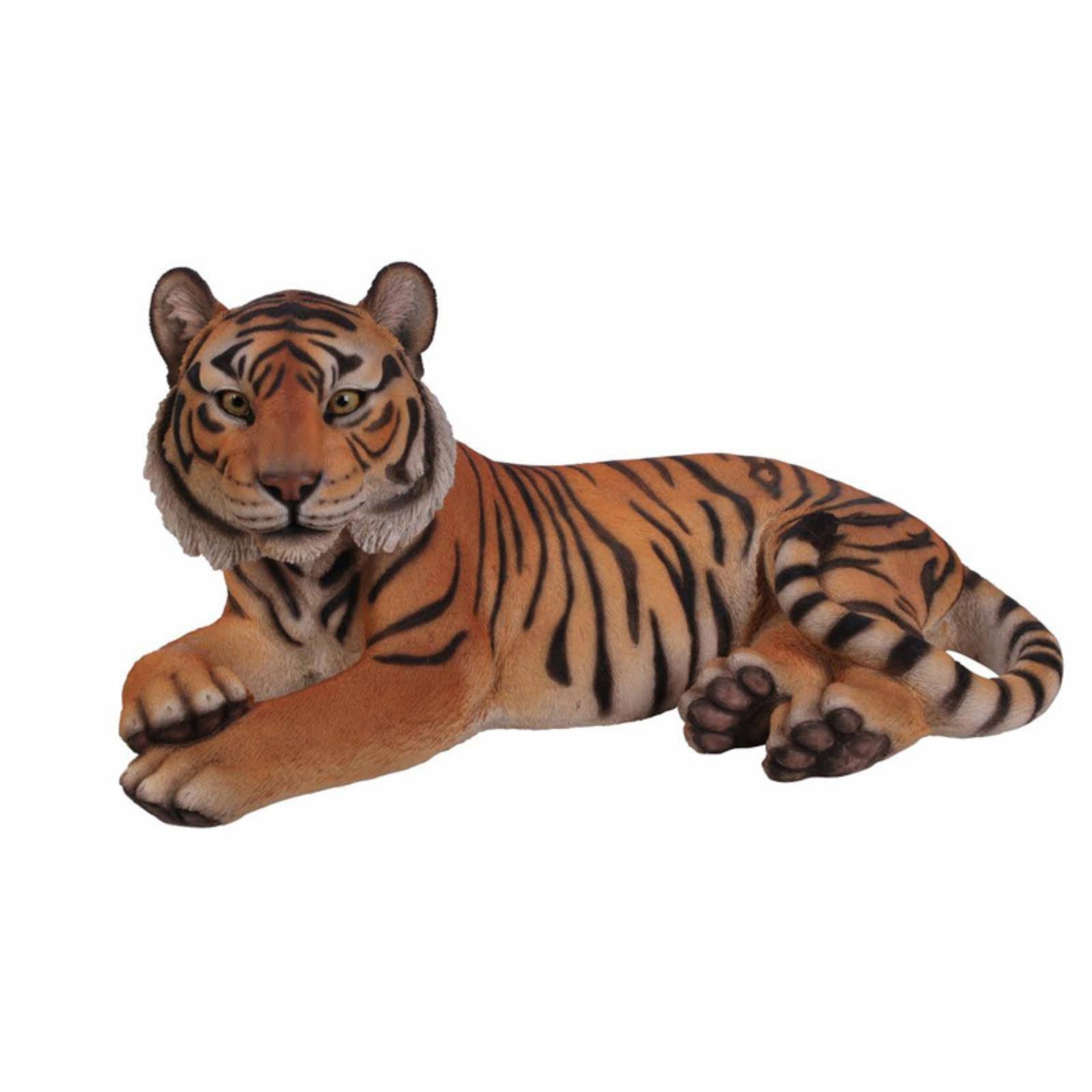 Hi-Line Gift Ltd. Tiger Laying Down Statue O8_AEOSJSOX