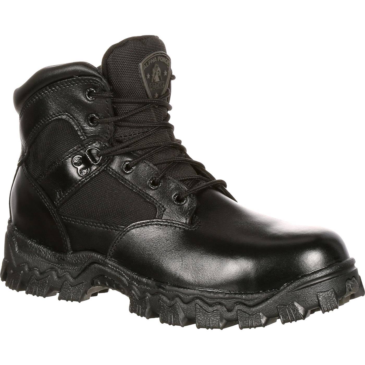 Rocky 6in AlphaForce Waterproof Composite Toe, Black Q7_I106FW1J