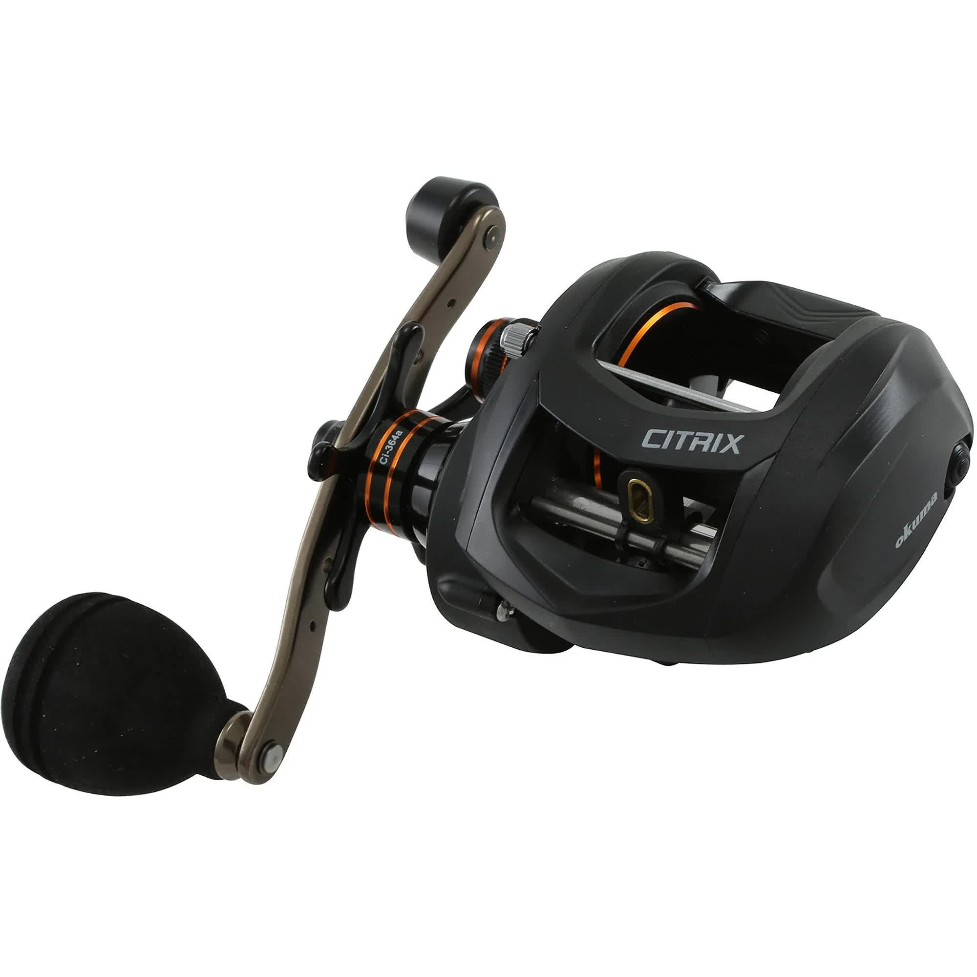 Okuma Citrix 350 Baitcast Power Handle Reel Rh 7+1BB 6.4 1 14/230 Ci-364Pa 2X_4MPUSHEI
