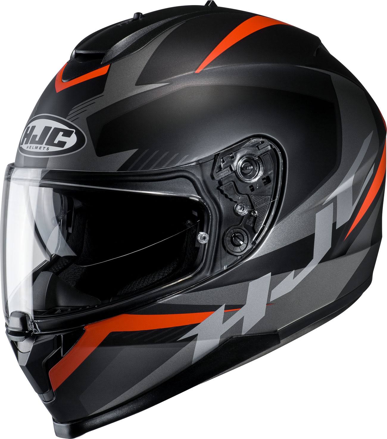 HJC C70 Troky Helmet, black-yellow, Size S 7E_QRDEANTZ