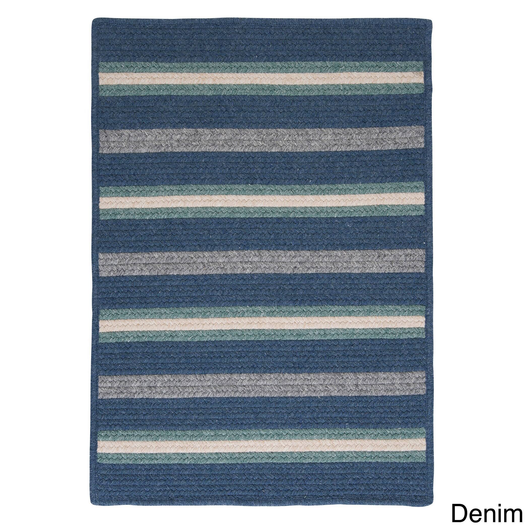 Sterling Braided Reversible Rug - Denim - 4' x 6' 5Q_K2WK0YYT