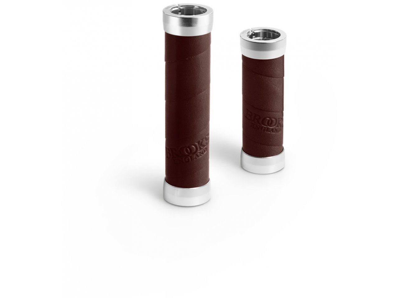 Brooks Slender Leather Grips Antique Brown / 130/100 5A_VRMNZ206