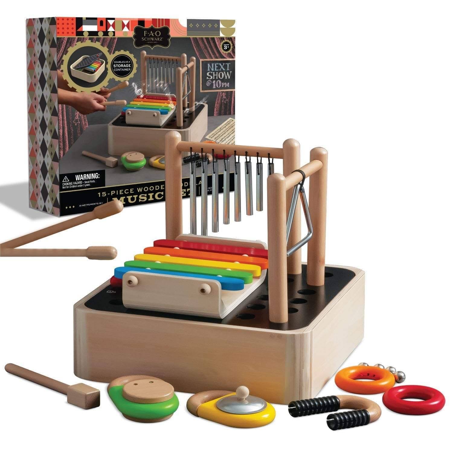 Fao Schwarz Toy Wood Music Center Modular 8 in 1 GI_CWXXAIU5