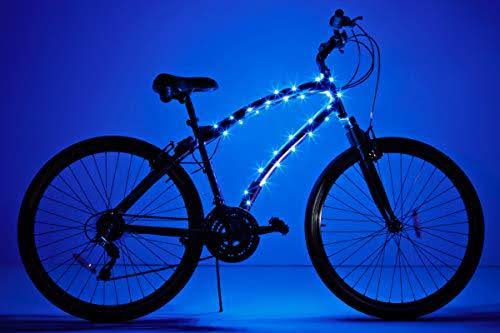 Brightz CosmicBrightz LED Bicycle Frame Light, Blue BJ_1E1LPVHL