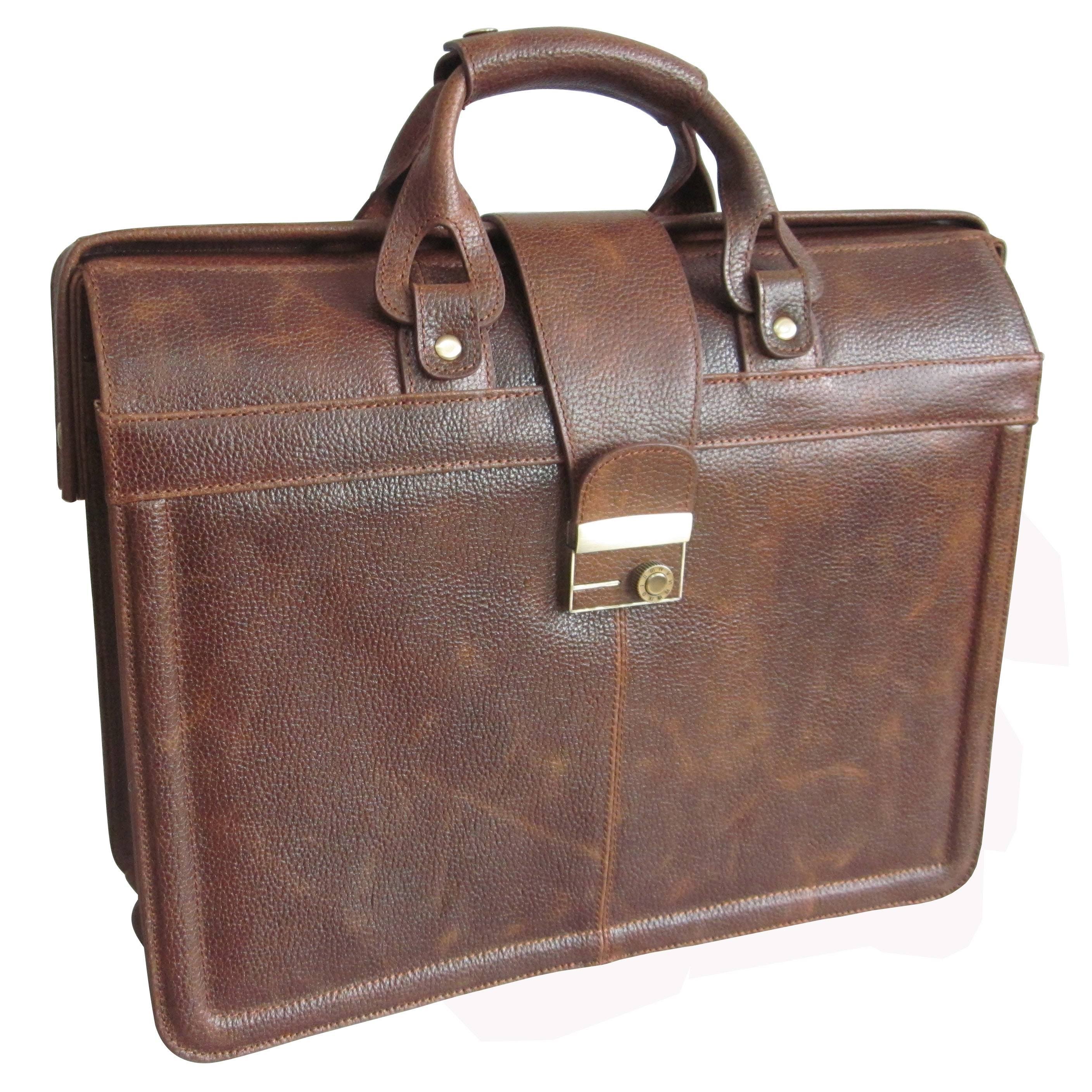Amerileather APC Legal Leather Executive Brief - Waxy Brown QB_IBDUFPWQ