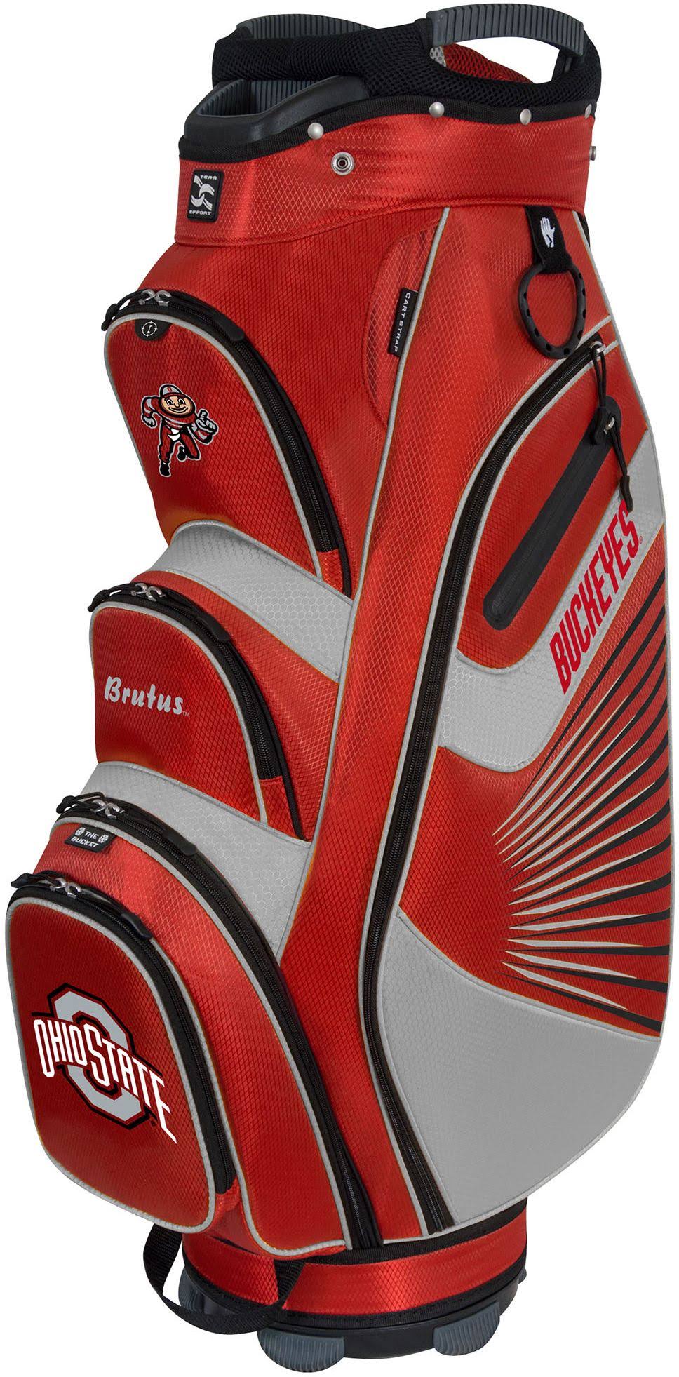 Team Effort Ohio State Buckeyes The Bucket II Cooler Cart Bag YC_QJV80W1H