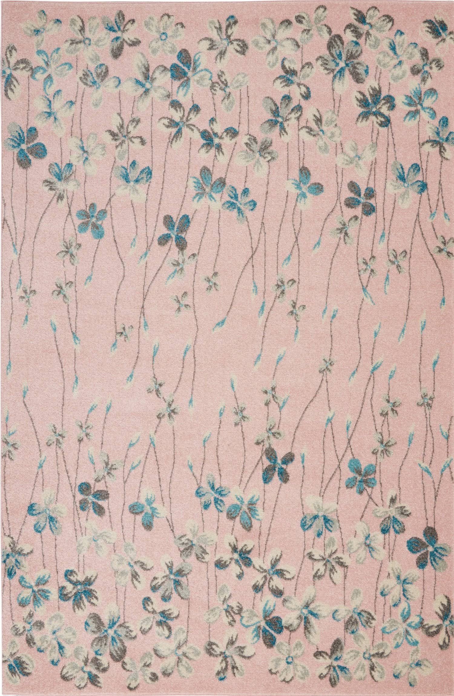 Nourison Tranquil TRA04 Area Rug | Pink | 8' x 10' CX_FDKBMPCW