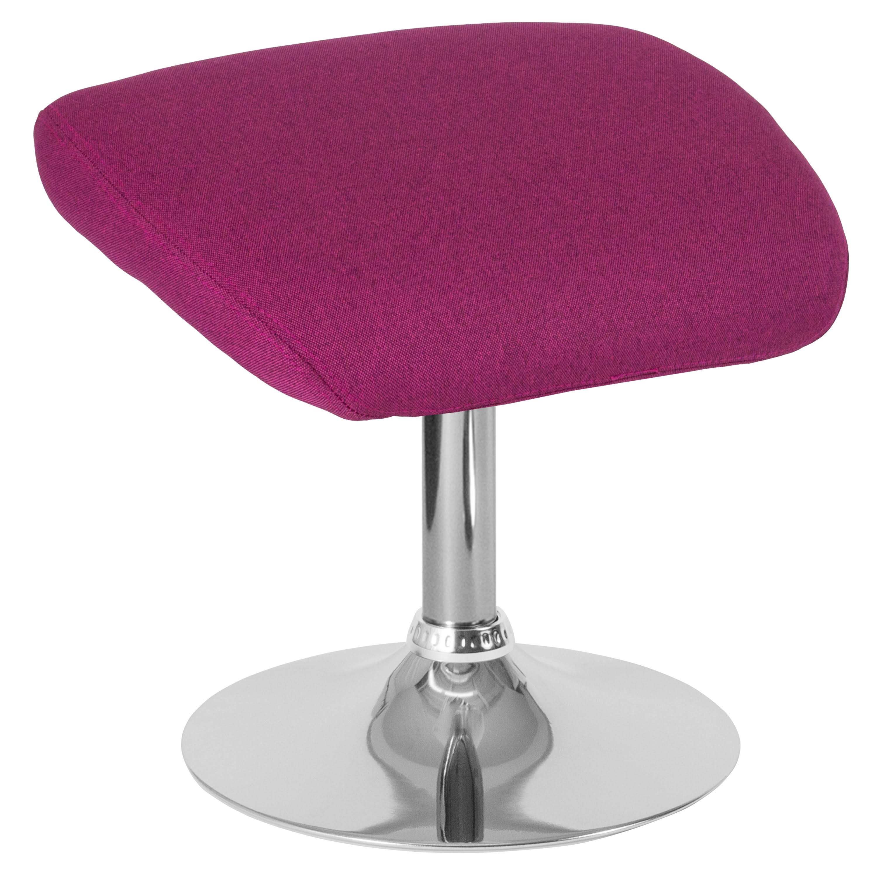 Flash Furniture Egg Magenta Fabric Ottoman XZ_45HWZGF7