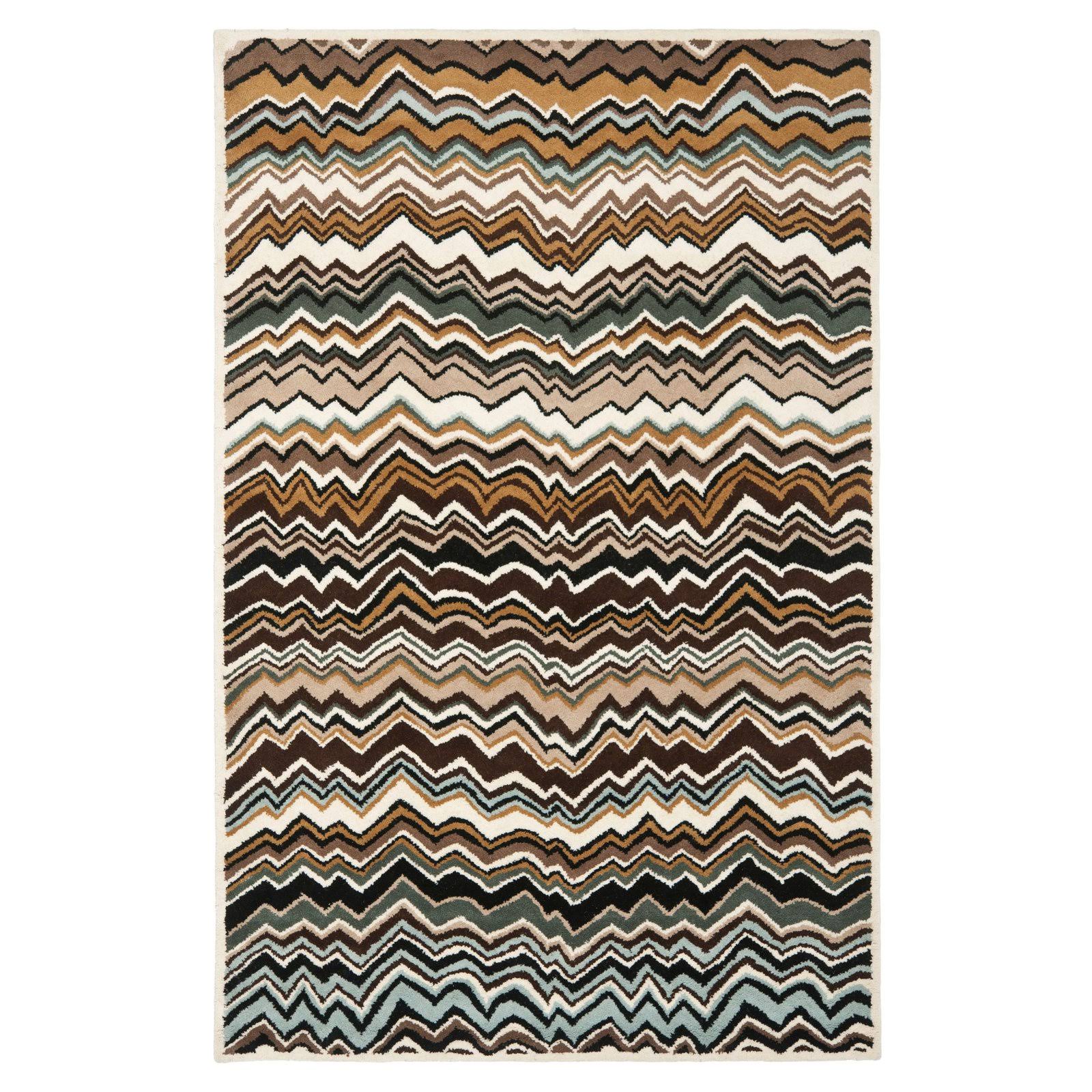 Safavieh Wyndham Brown/Multi 7 ft. x 7 ft. Square Area Rug BQ_398R3NKU