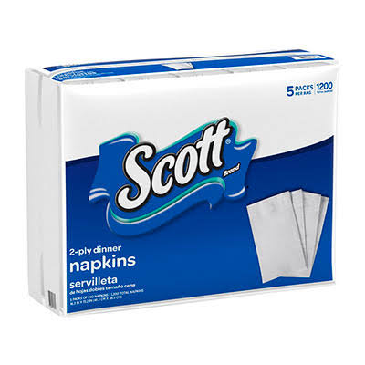 Scott 2-Ply Dinner Napkins, 5 pk./ 240 Ct. 7A_MIYB4LFU