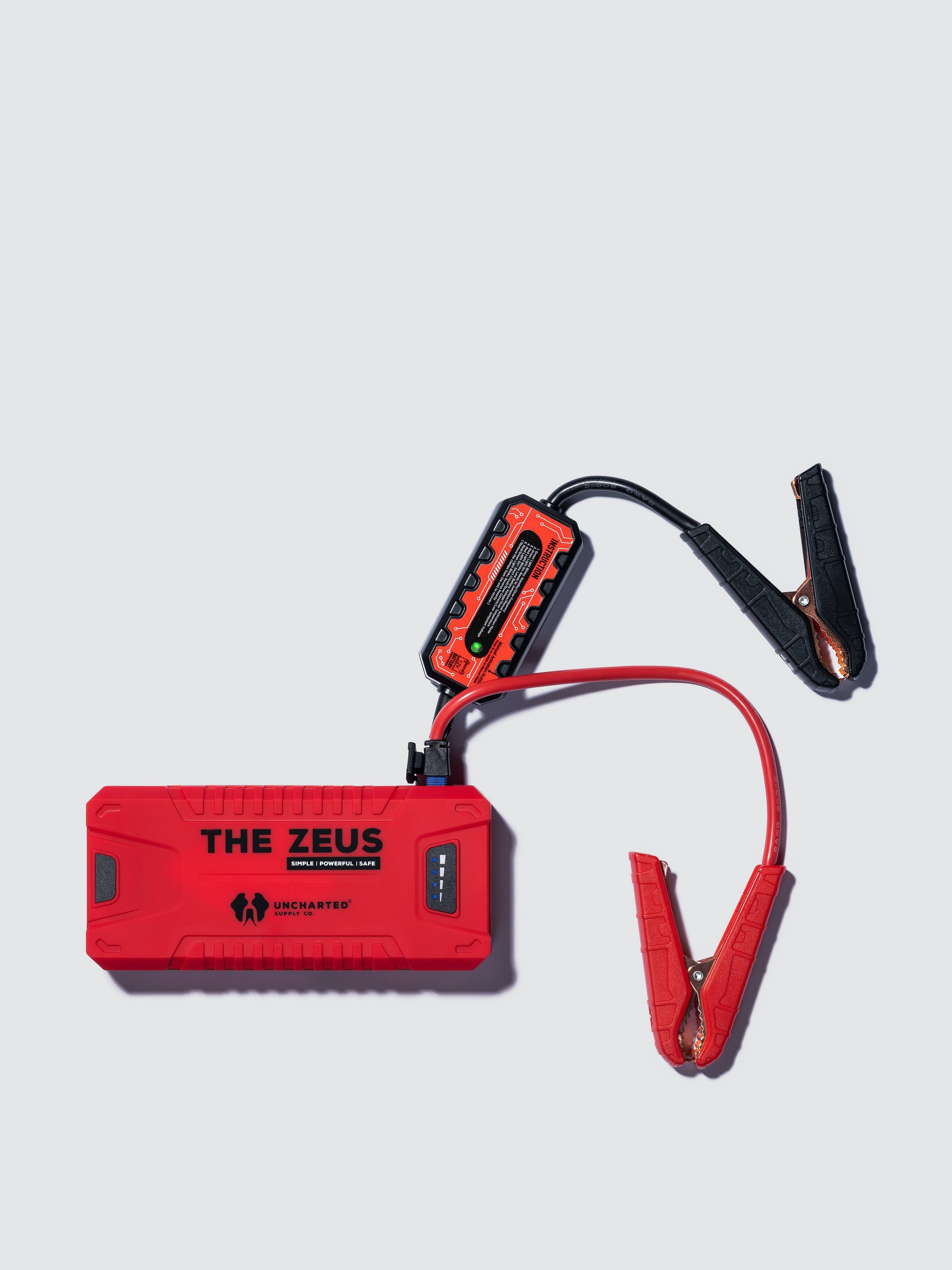 Uncharted Supply Co The Zeus Portable Jump Starter USB Charger VR_3HEIDUE4