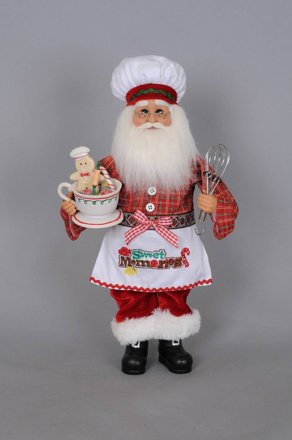 Karen Didion Christmas Kitchen Santa Figurine NP_BCX1V6RT