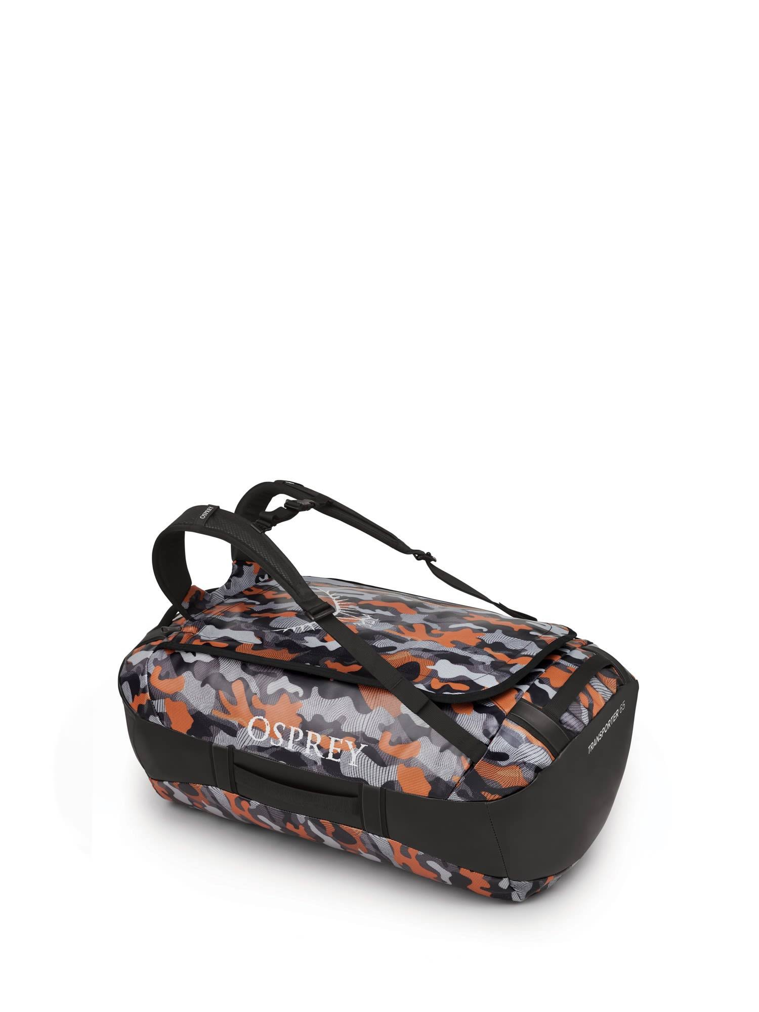 Osprey Transporter Duffel 65 Black Orange Camo / 65L R1_LQ3KWBYC