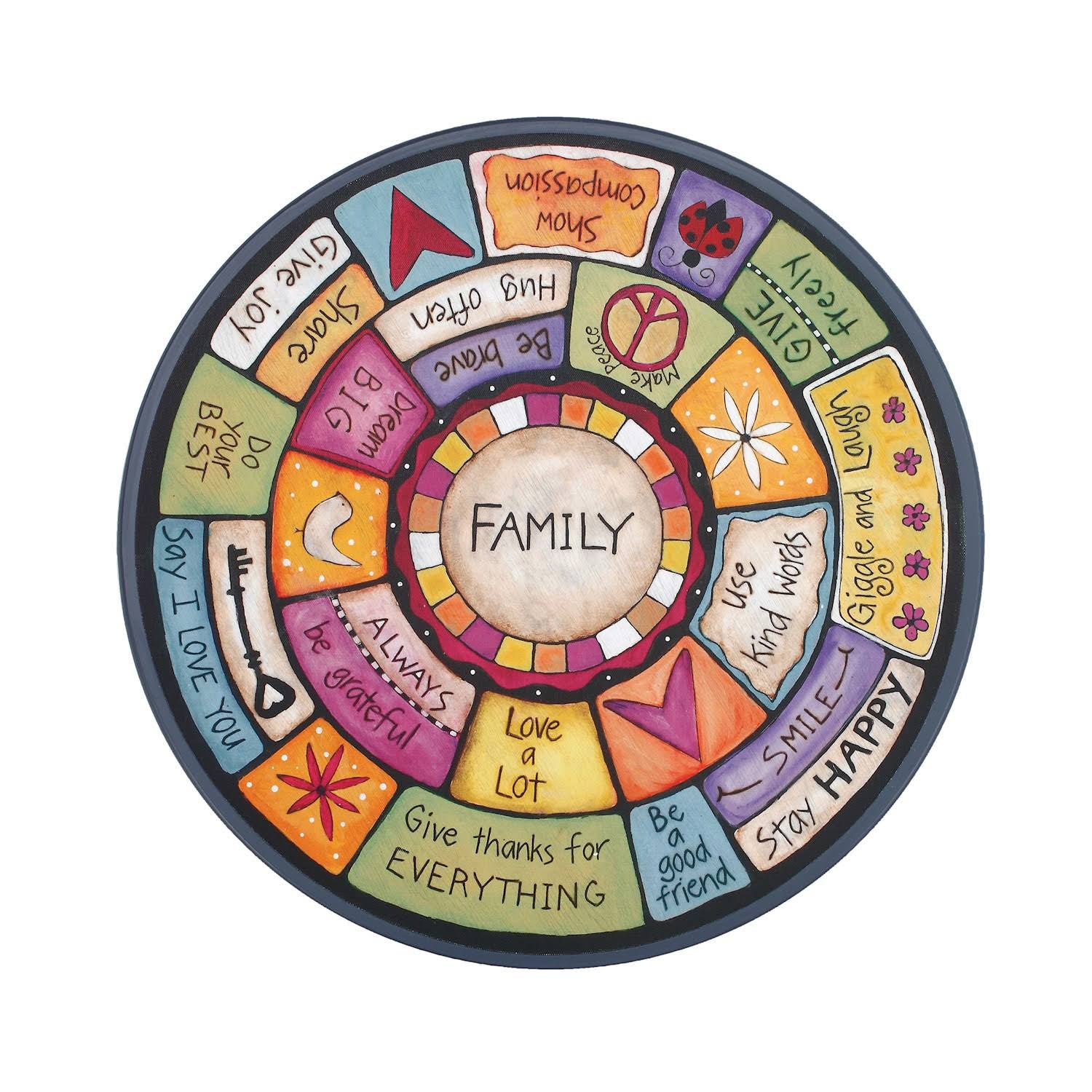 Demdaco Family Values Lazy Susan VT_VAHX3MRL