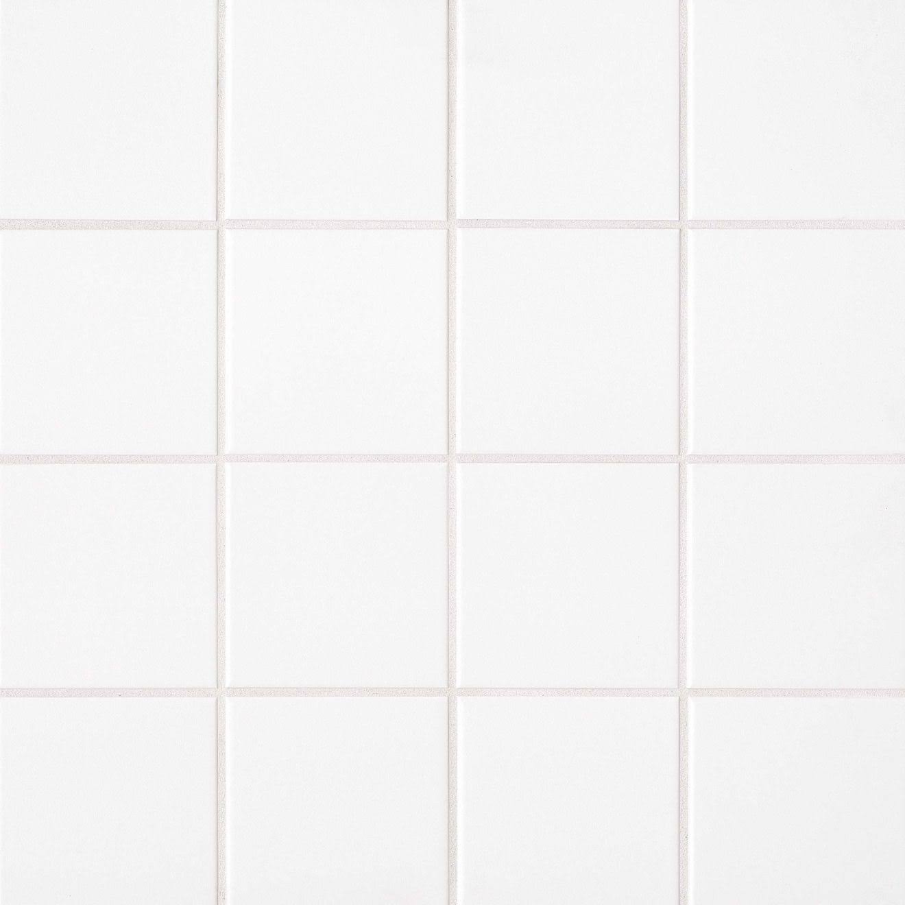 Bedrosians Certra66b Traditions - 6 X 6 Square Wall Tile - Glossy Visual - Sold By Carton (12.5 Sf/Carton) Ice White Flooring XP_BM73SOHN