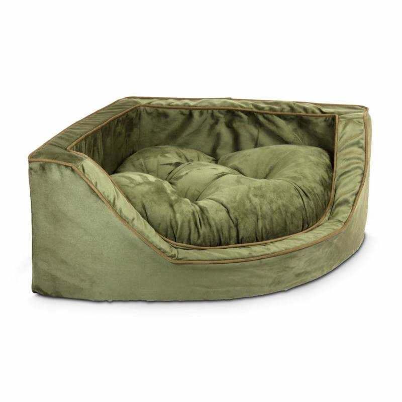 Snoozer Luxury Corner Pet Bed, Small, Anthracite/O6_PQFSQVQV