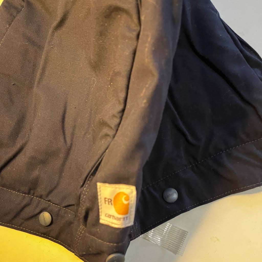 Carhartt Men's Dark Navy Flame-Resistant Quick Duck ZR_SZXN3OGQ