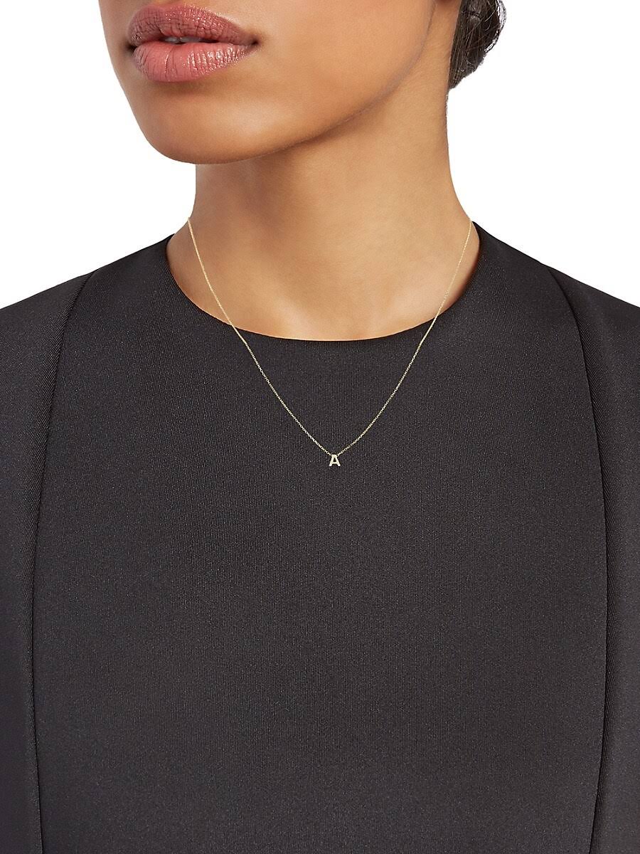 Moon & Meadow 14k Yellow Gold Initial Pendant Necklace - KC_0T559TII