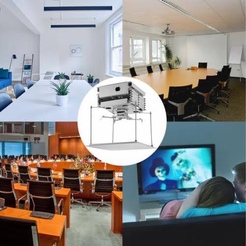 Vevor 1m Motorized Remote Control Electric Scissors Projector Lift Ceiling CU_518ZN8P1
