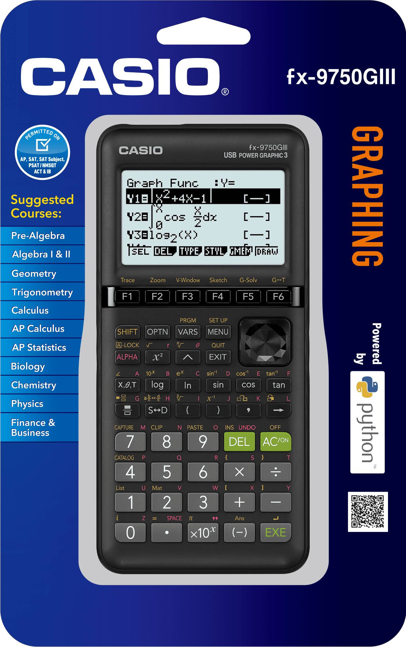 Casio Fx-9750giii Graphing Calculator - WA_EX0GAQP7