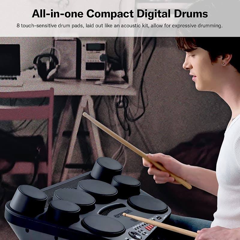 Yamaha Dd75ad Portable Digital Drums Package With 2 Pedals, Drumsticks - Power Supply MQ_SPFPYUAX