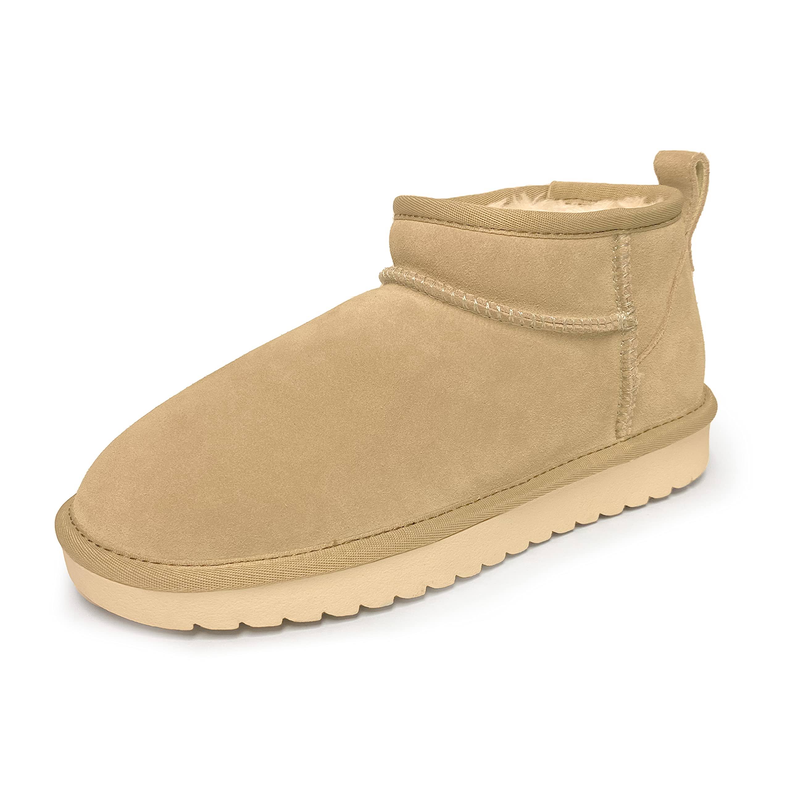 Cushionaire Women's Hip Genuine Suede Pull On Boot +Memory Foam, Chestnut S1_TZ0GNE7Y