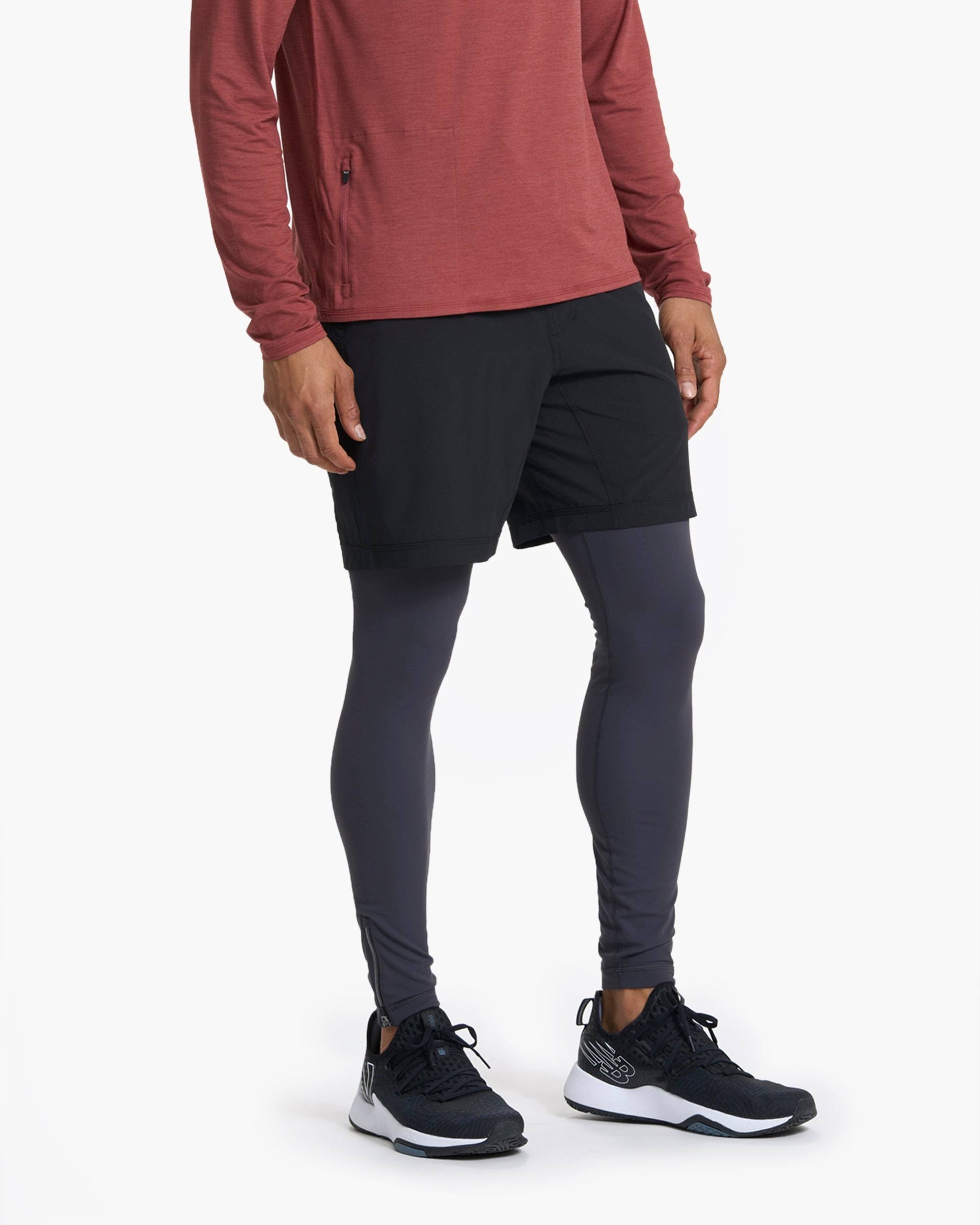 Vuori Limitless Compression Tight Charcoal / VJ_DNAGVOBP
