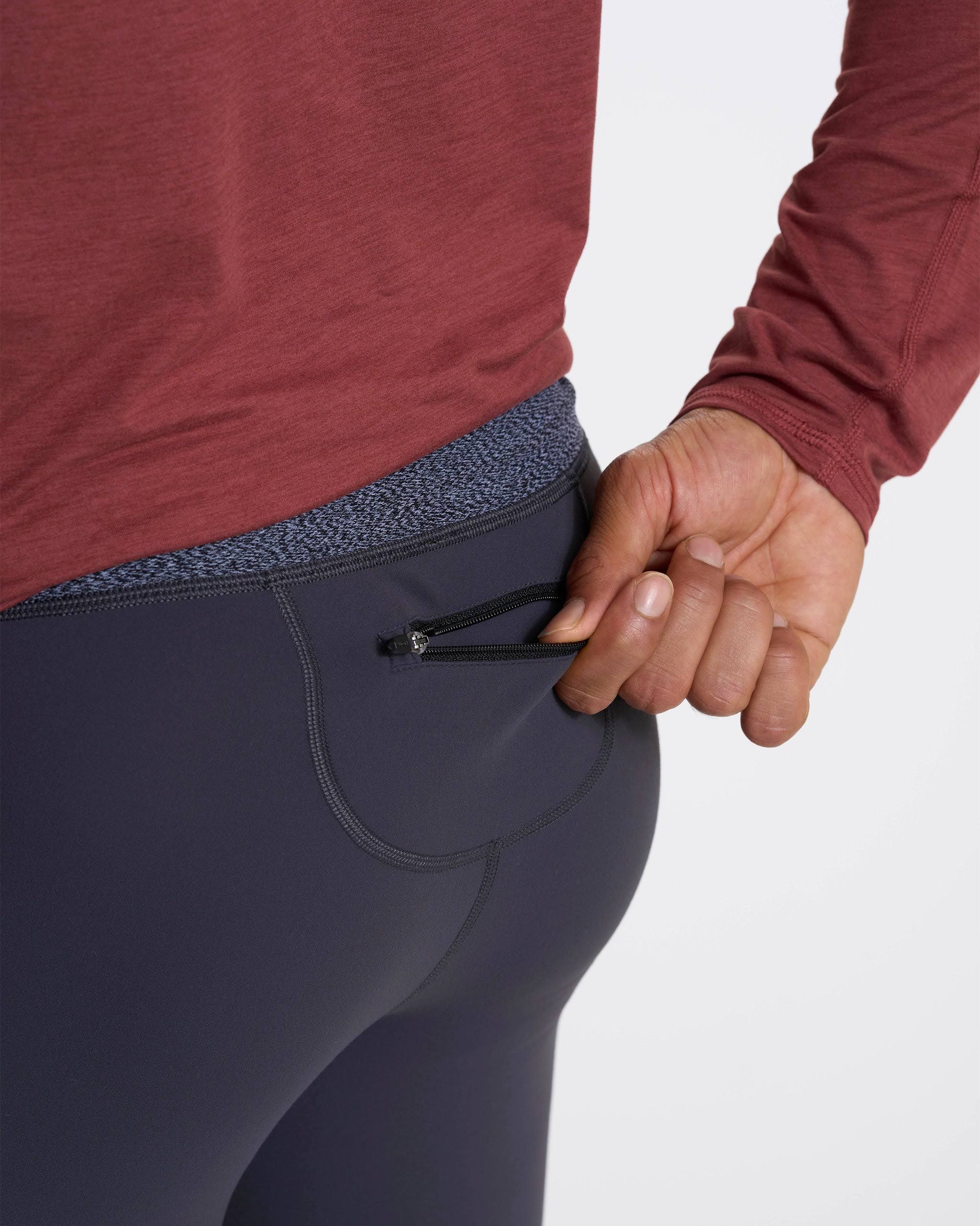 Vuori Limitless Compression Tight Charcoal / VJ_DNAGVOBP