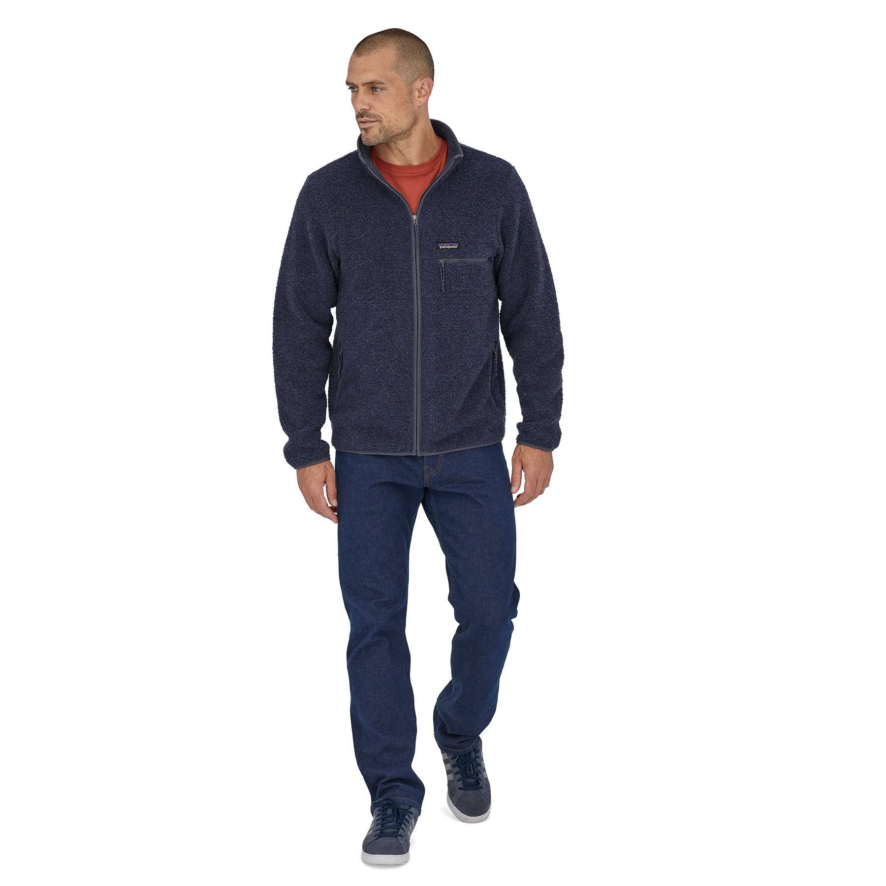 Patagonia Men's Reclaimed Fleece Jacket: Smolder UI_NUXPZ5NM