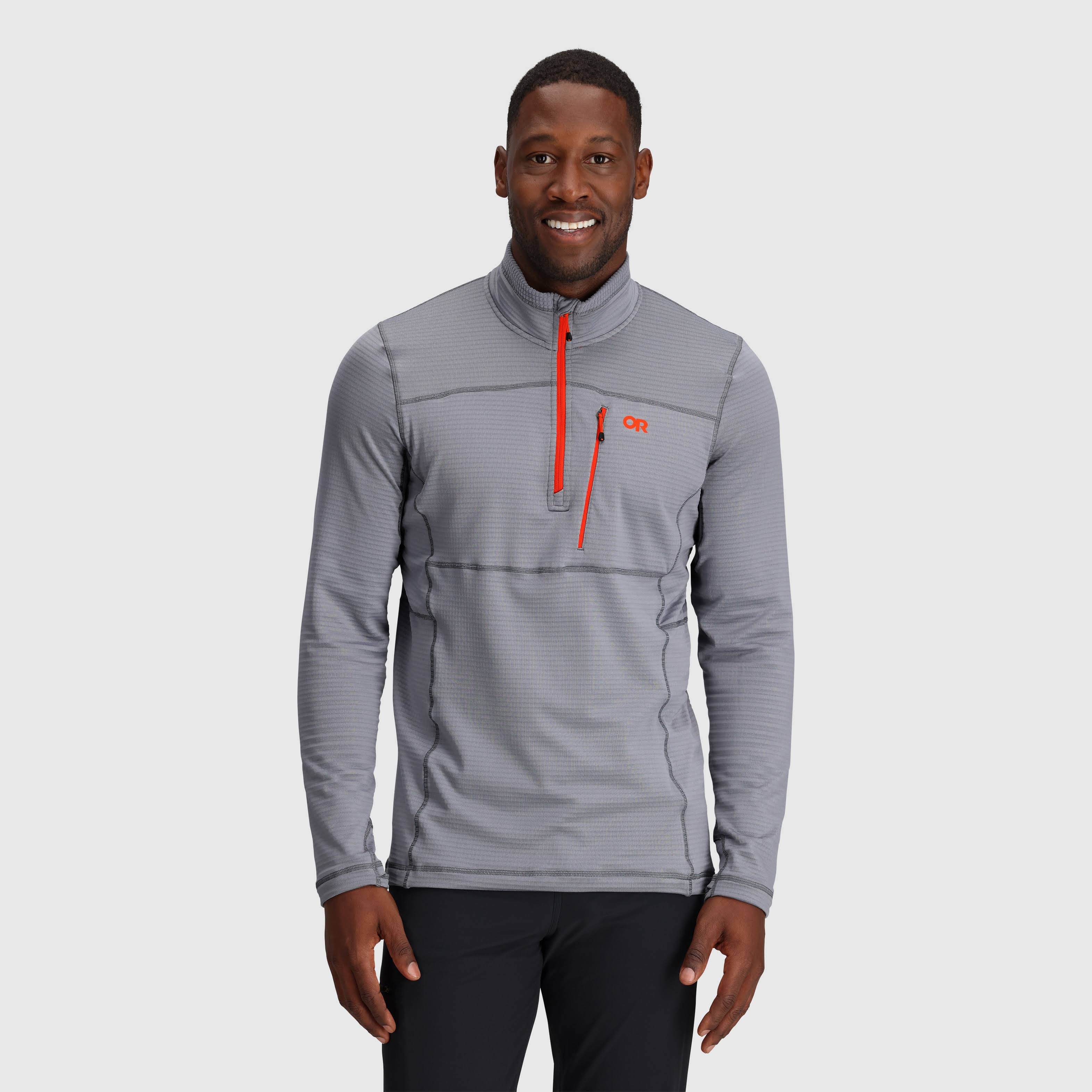 Outdoor Research Men's Vigor Quarter Zip-Large Classic AD_RMA2EMTB