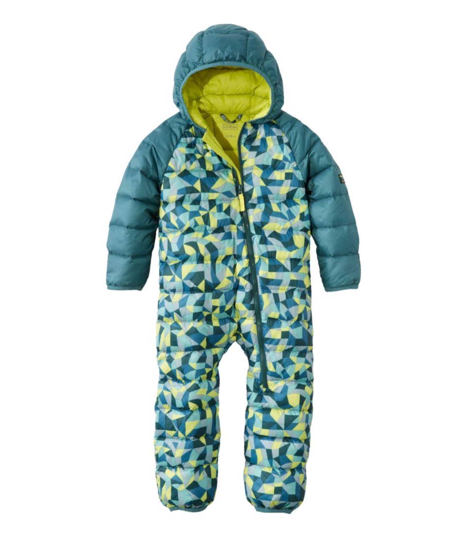 L.L.Bean Ultralight 650 Bunting Print (Infant) Jumpsuit & Rompers One Piece Rust Orange Animal Camo : 3-6 NU_SWYS29II