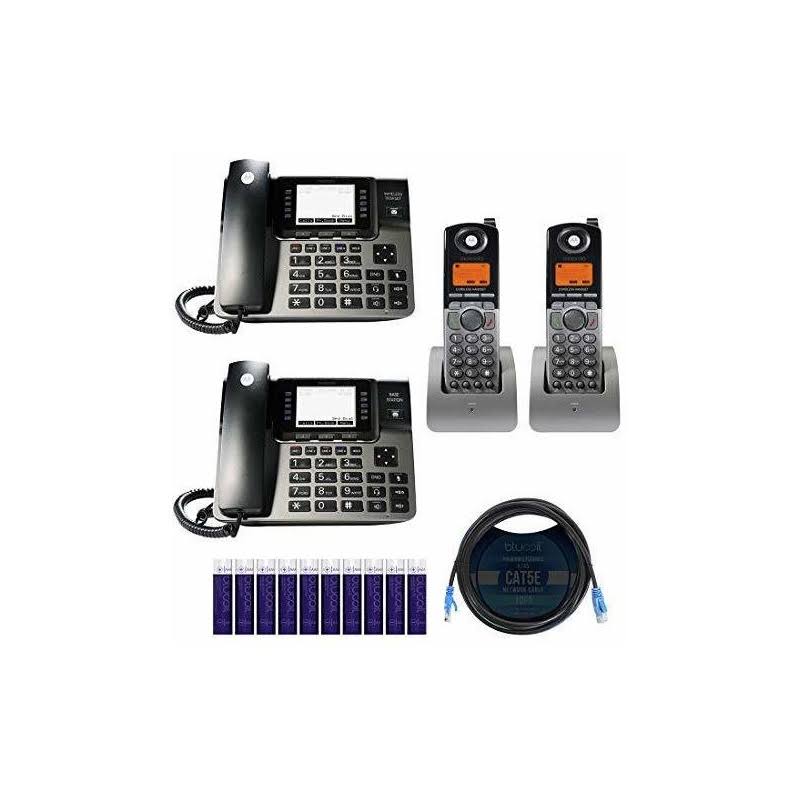 Motorola 4 Line Phone System Bundle 2 Additional Cordless Handsets DJ_QLOLYXSL