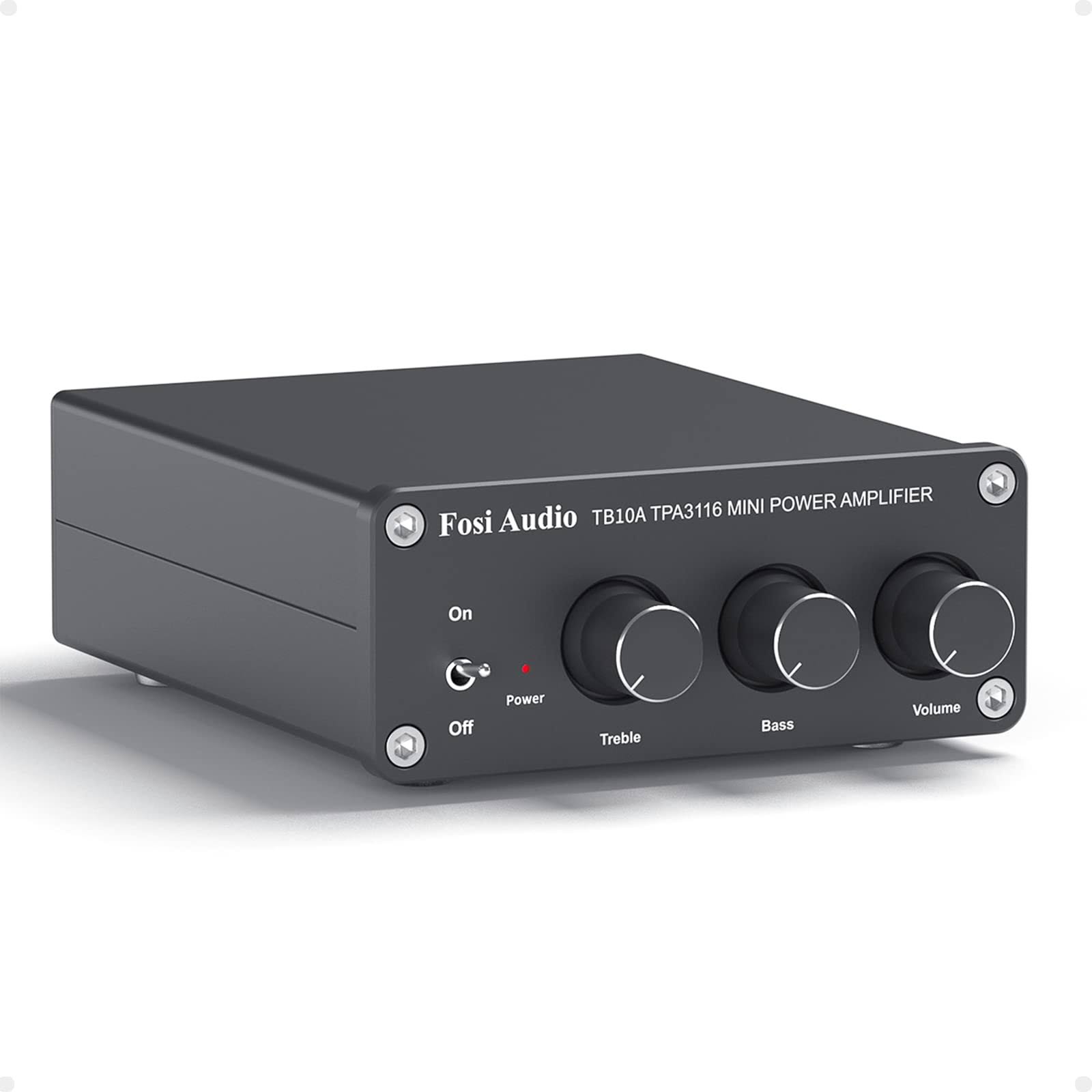 Fosi Audio 2 Channel Stereo Audio Amplifier Receiver Mini Hi-Fi Class D Integrated Amp 3E_TN1KK6R5