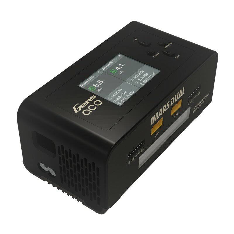 Gens Ace Imars Dual Channel 200w Ac / 600w Dc 15a Charger, D5_RQGONPFX