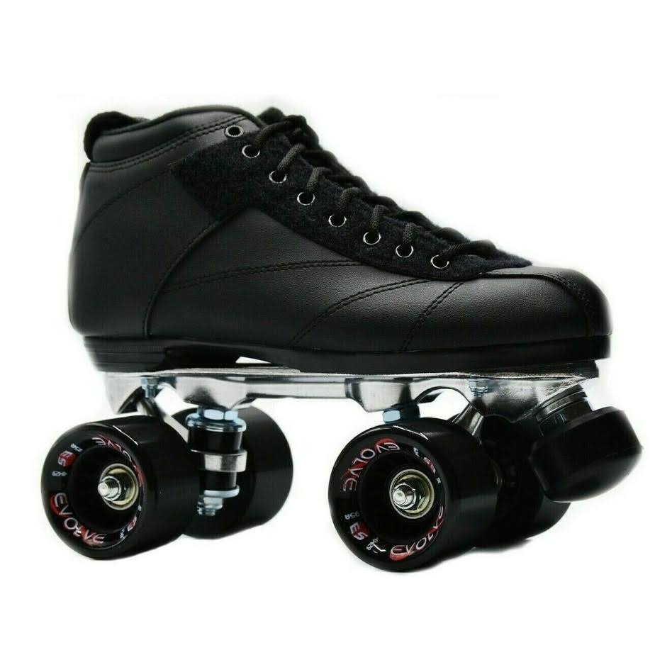 Epic Skates Evolution Adult Speed Skates, Black, RW_V2PJA4CP